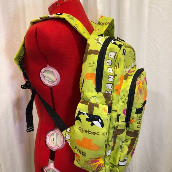 Handmade Canada Backpack with Brown Lining - Picture 3 of 4